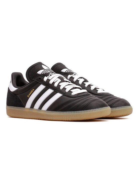 adidas Originals Samba JP Unisex Sneakers Black White Gum JQ9056 NEW main image 8
